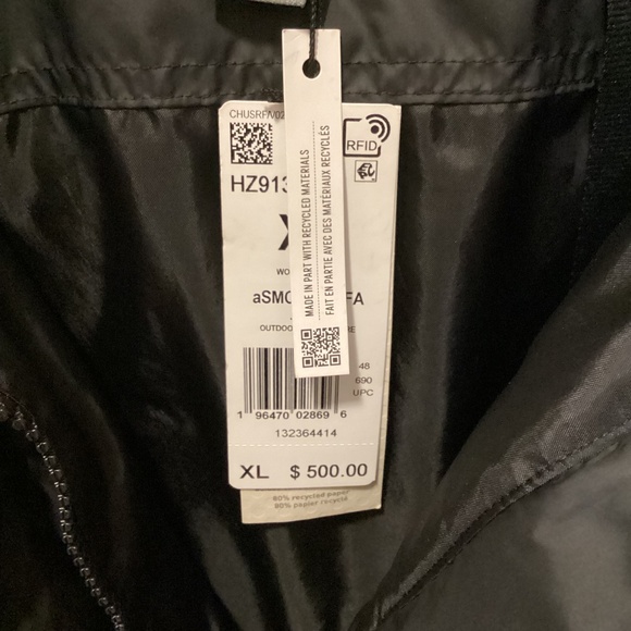 adidas by Stella McCartney Longline WIND.RDY Puffer Jacket, size XL - Picture 2 of 16